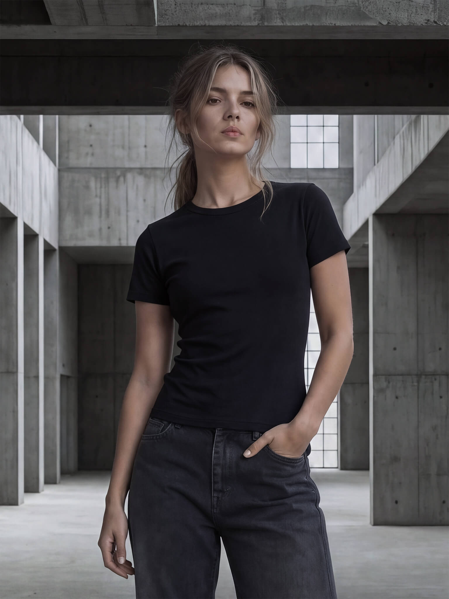 Earth Positive Women's Interlock T-shirt EPN02
