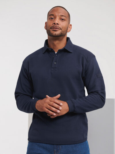Russell Athletic Heavy-duty Collar Sweatshirt J012M
