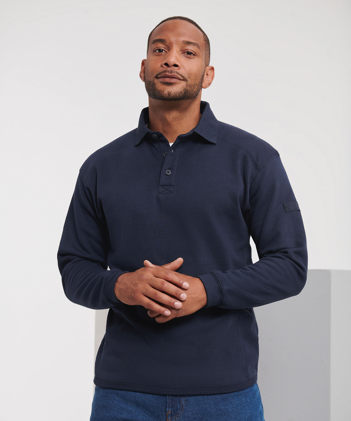 Russell Athletic Heavy-duty Collar Sweatshirt J012M