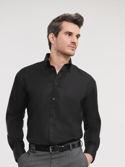 Russell Athletic Long Sleeve Ultimate Non-iron Shirt J956M