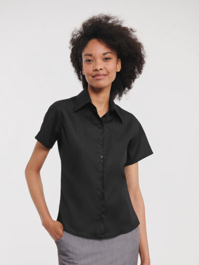Russell Athletic Women’s Short Sleeve Ultimate Non-iron Shirt J957F