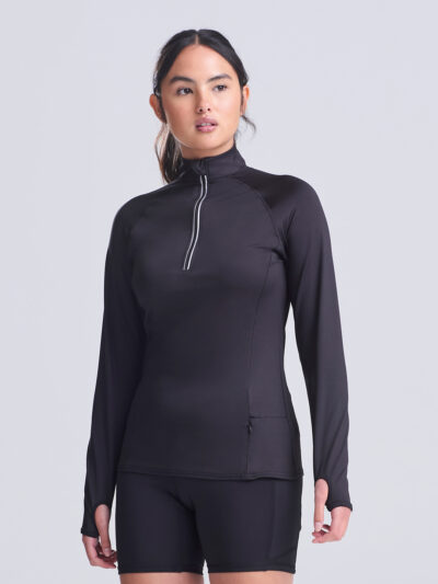 AWDis Women’s Cool Flex Long Half-zip Top JC035