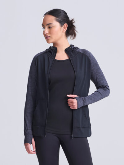 AWDis Women’s Cool Contrast Zoodie JC058