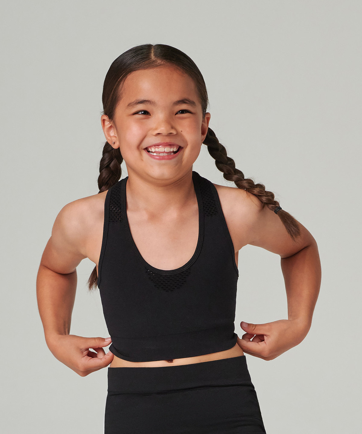 Tombo Kids Seamless Crop Top TL697