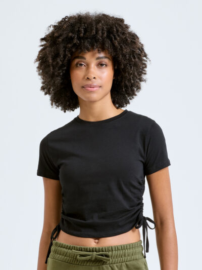 TriDri Women’s Ruched Crop Top TR069