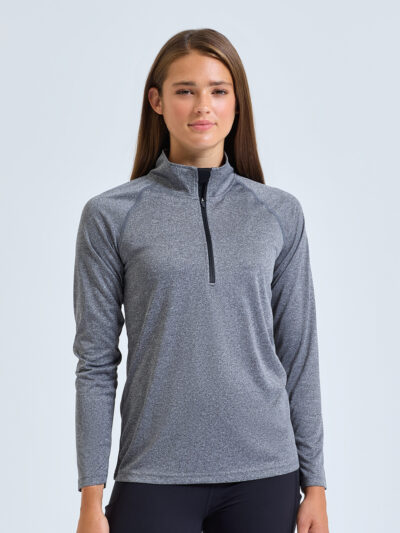 TriDri Women’s Long Sleeve Performance ¼ Zip TR120