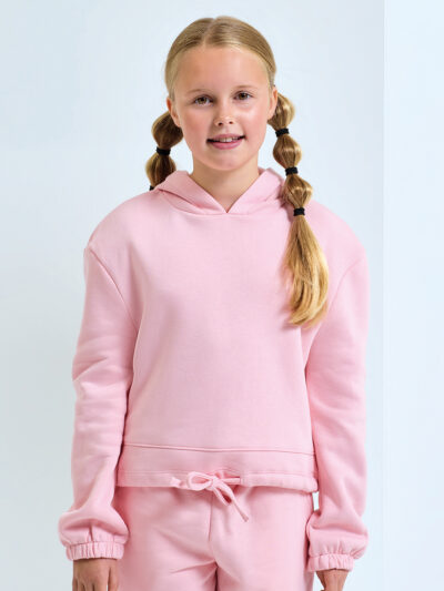 TriDri Kids Recycled Cropped Oversize Hoodie TR85B