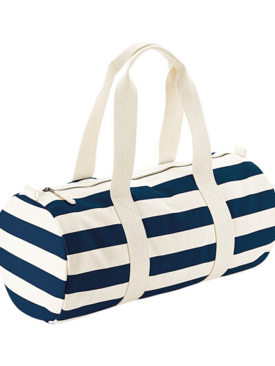 Westford Mill Nautical Barrel Bag W688