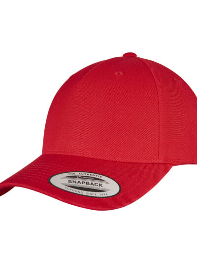Yupoong YP Classics 5-panel Premium Curved Visor Snapback Cap YP158