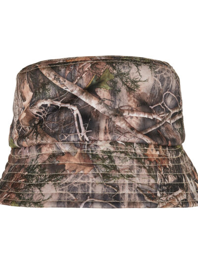 Yupoong Sherpa Real Tree Camo Reversible Bucket Hat YP204