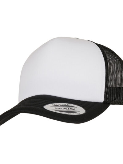 Yupoong YP Classics Curved Foam Trucker Cap – White Front YP227