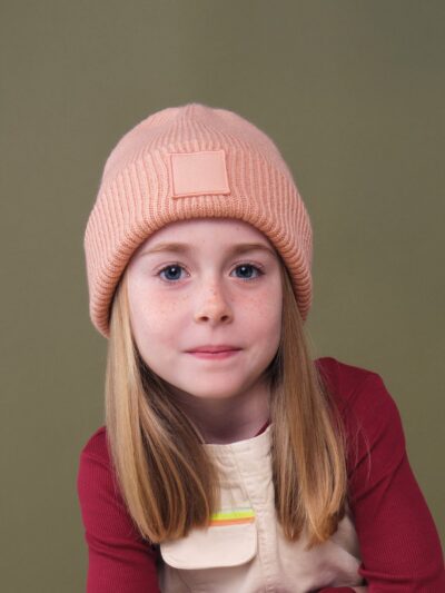 Beechfield Kids Deep Cuffed Tonal Patch Beanie B336B