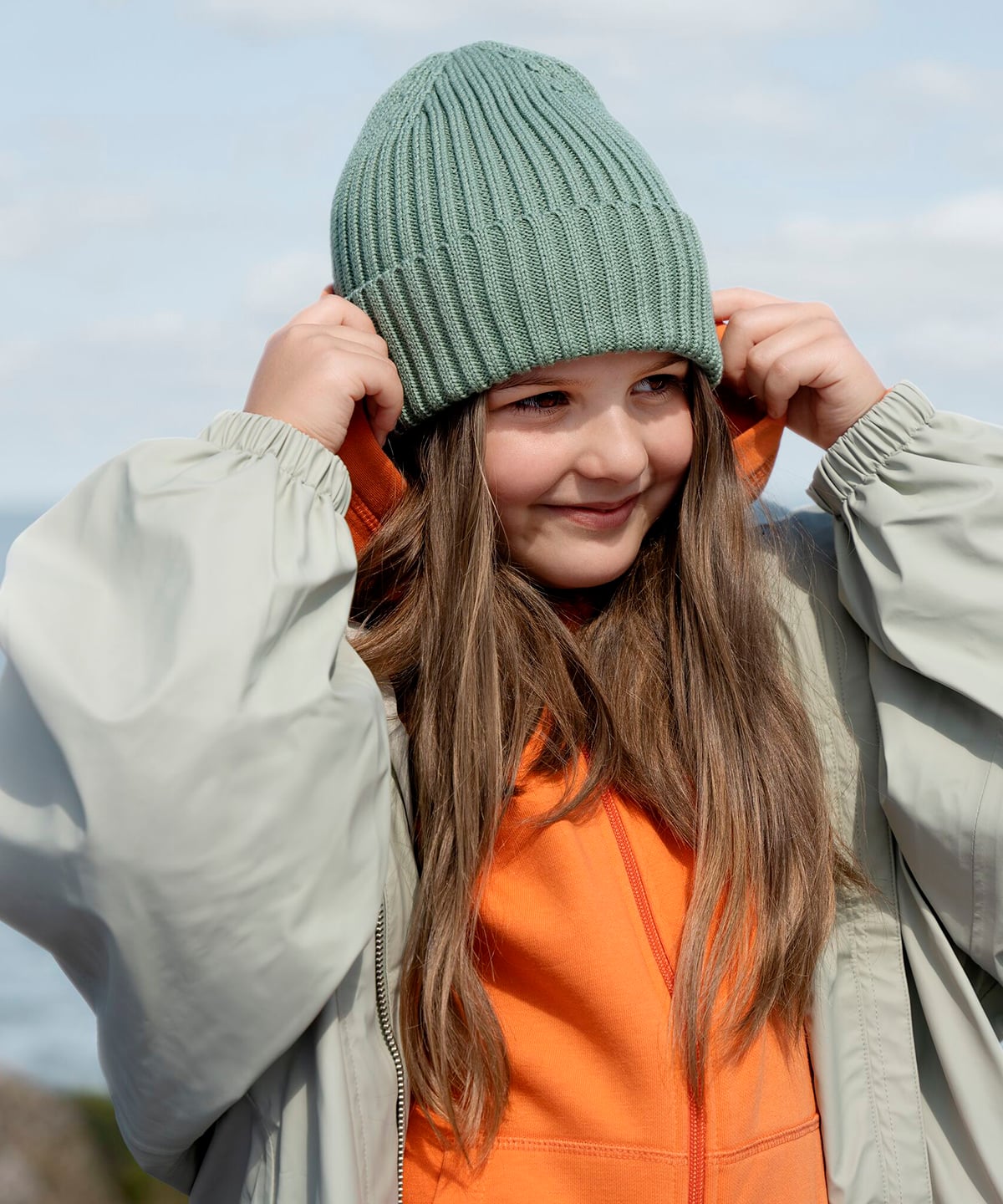 Beechfield Organic Cotton Kids Beanie B341B - Image 3