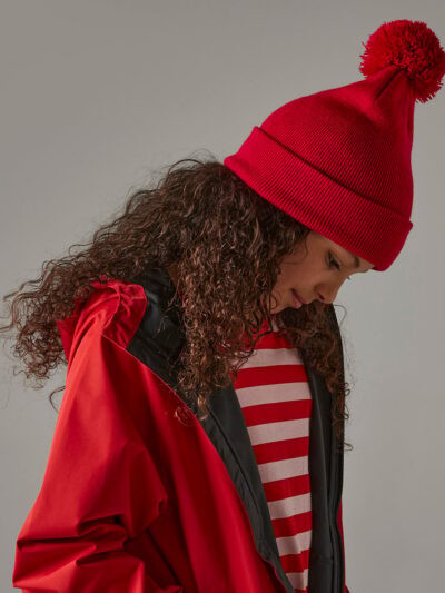 Beechfield Junior Original Pom Pom Beanie B426B