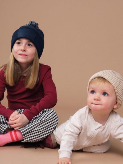 Beechfield Kids Snowstar Patch Beanie B443B