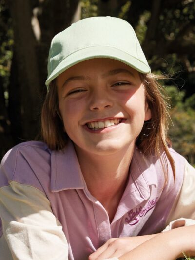 Beechfield Junior Organic Cotton 5-panel Cap B63NB