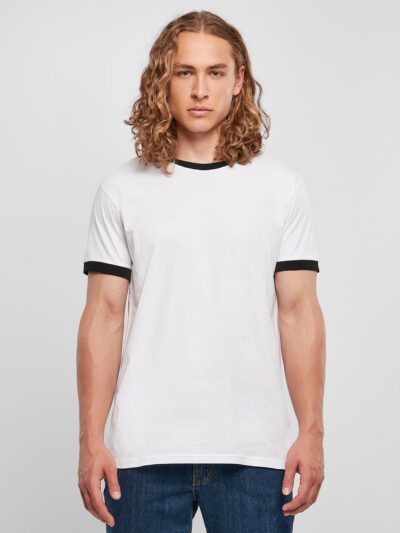 Build Your Brand Ringer Tee BB022