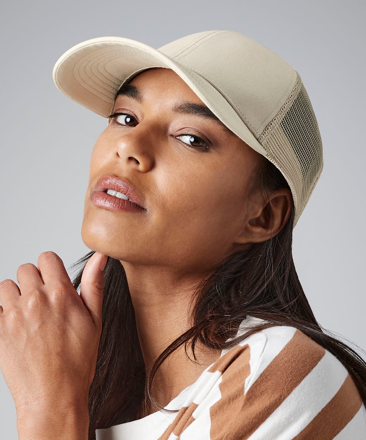 Beechfield Organic Cotton Trucker B60 - Image 4