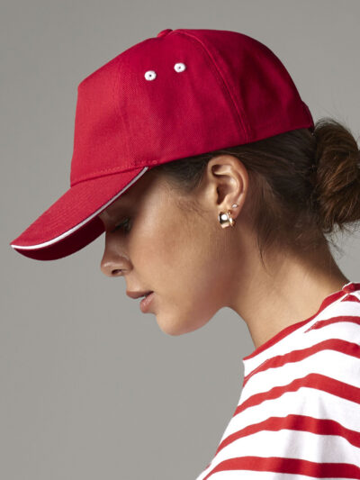 Beechfield Ultimate 5-panel Cap – Sandwich Peak B15C