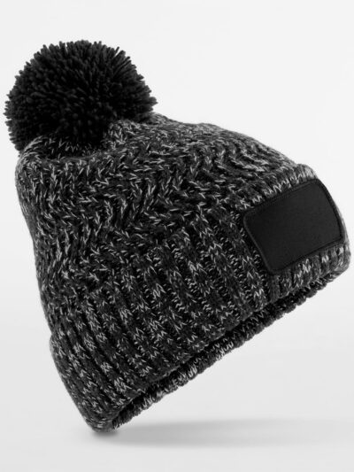 Beechfield Ramble Patch Pom-pom Beanie B331