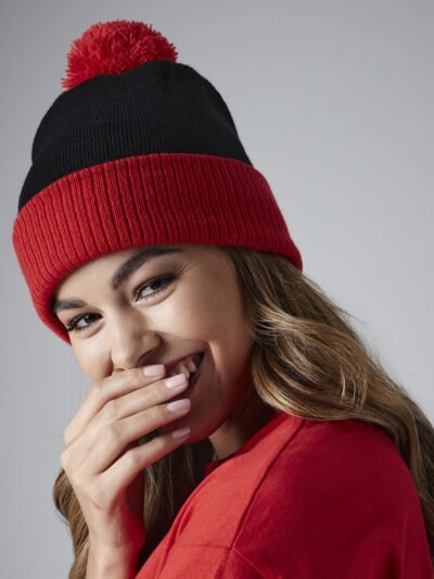 Beechfield Snowstar Two-tone Beanie B451