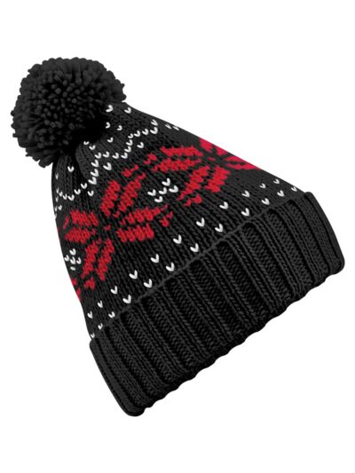 Beechfield Fair Isle Snowstar Beanie B456