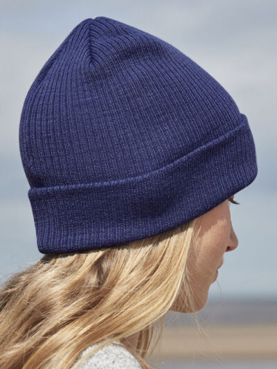Beechfield Organic Cotton Fine Knit Beanie B51N