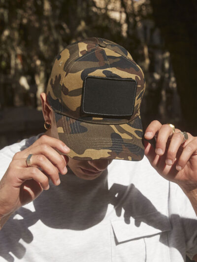 Beechfield Removable Patch 5-panel Cap B638