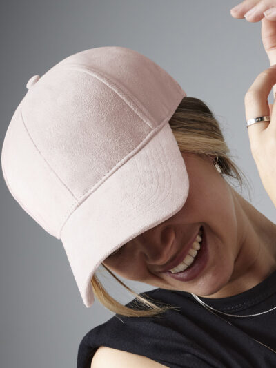 Beechfield Faux Suede 6-panel Cap B656
