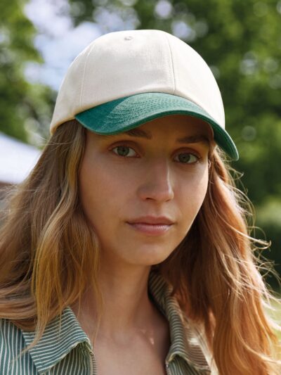 Beechfield Contrast Peak Low-profile Vintage Cap B673
