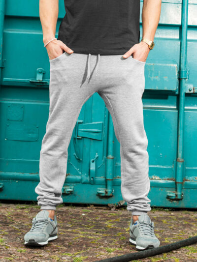 Build Your Brand Heavy Deep-crotch Sweatpants BY013