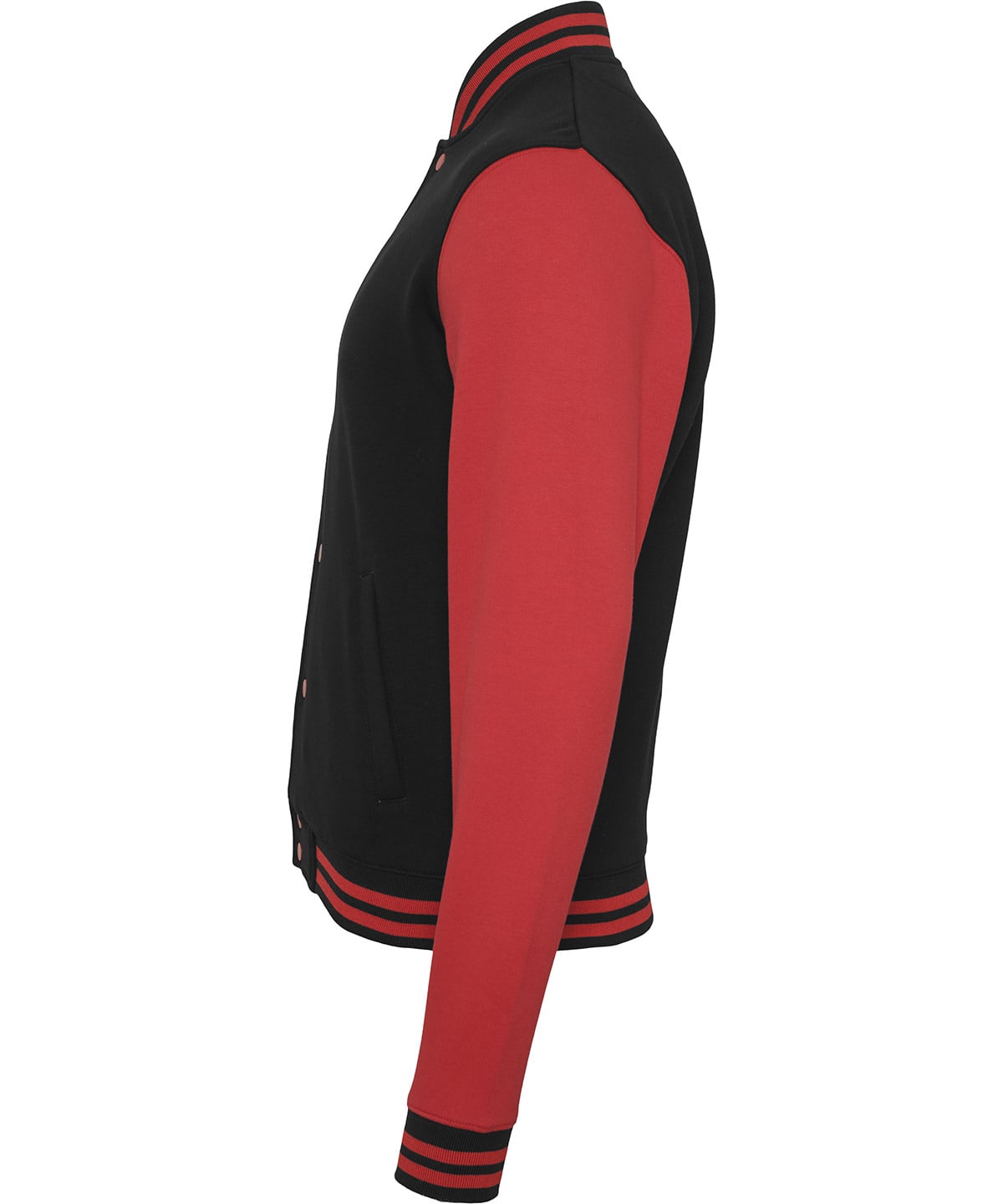 Build Your Brand Sweat College Jacket BY015 - Image 4