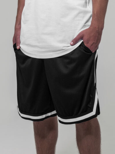 Build Your Brand Two-tone Mesh Shorts BY047