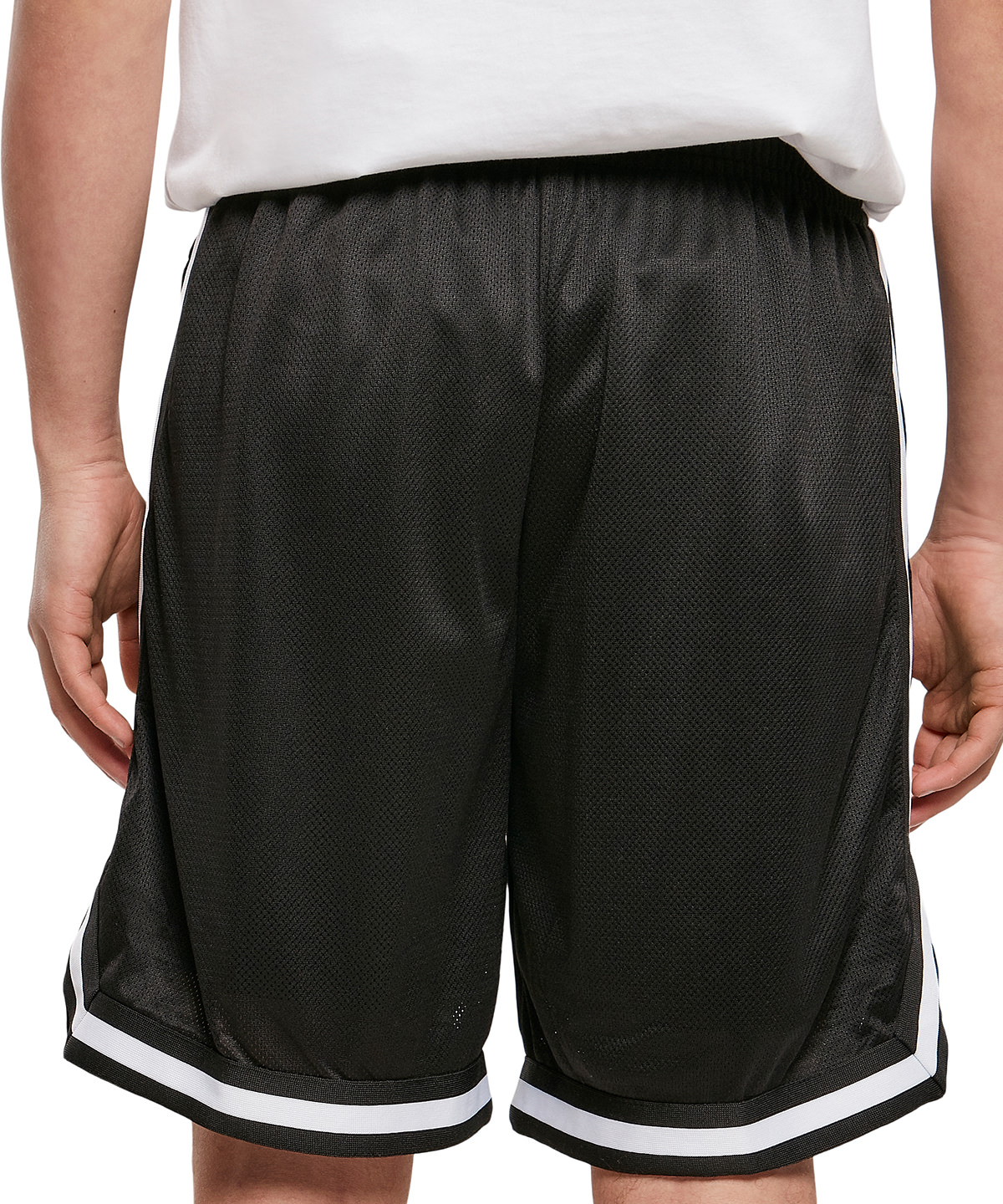 Build Your Brand Two-tone Mesh Shorts BY047 - Image 4