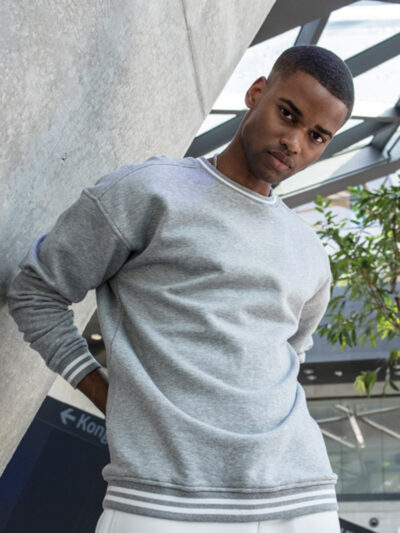 Build Your Brand College Sweat Crew BY104