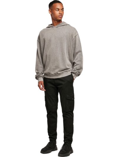Build Your Brand Acid Washed Oversize Hoodie BY191