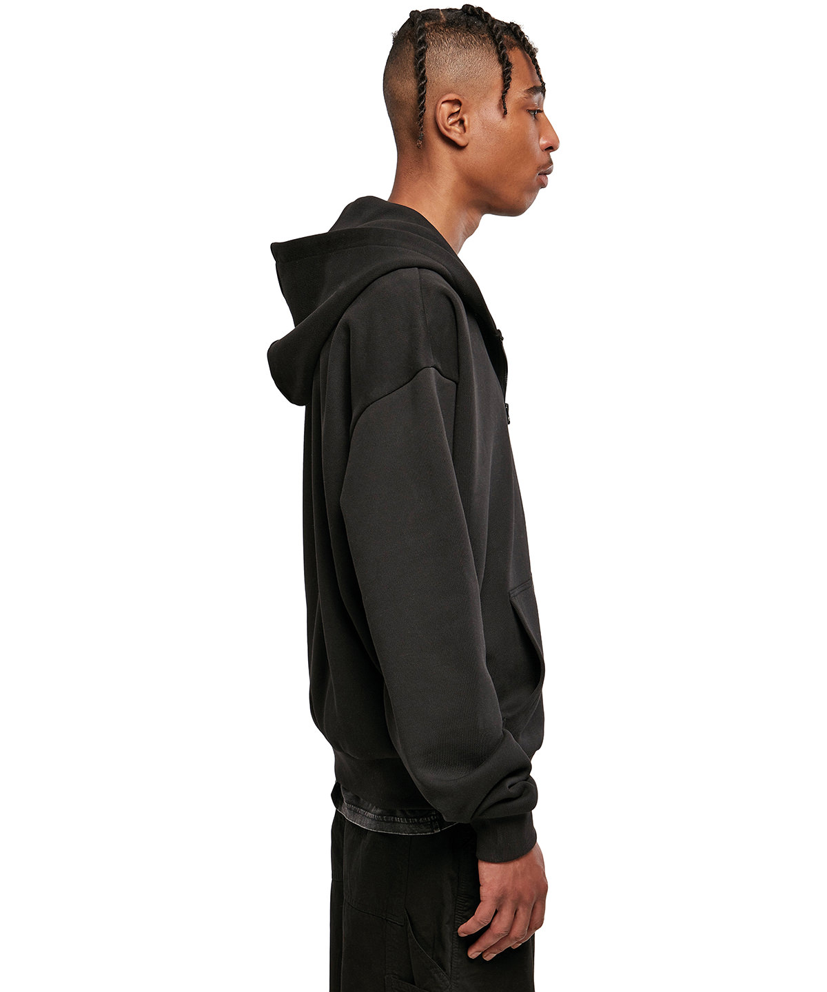 Build Your Brand Ultra Heavy Zip Hoodie BY192 - Image 4