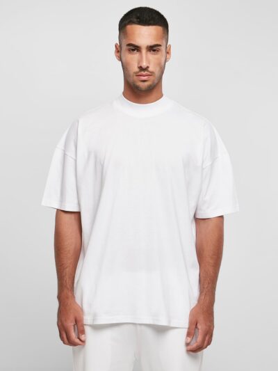 Build Your Brand Oversized Mock Neck Tee BY230