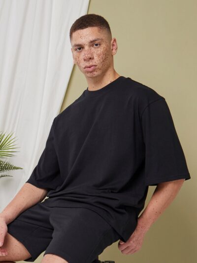 Build Your Brand Oversized Sleeve Tee BY256