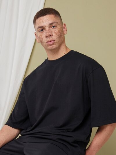 Build Your Brand Oversized Sleeve Tee BY256