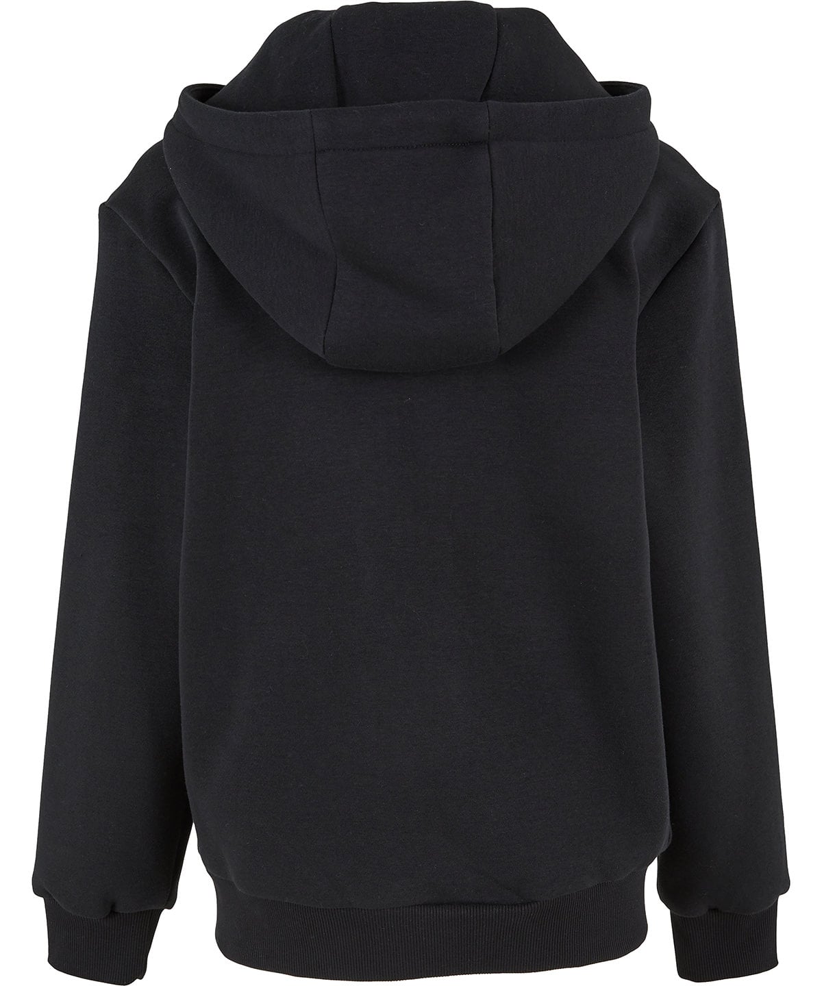Build Your Brand Kids Fluffy Zip Hoodie BY316 - Image 3