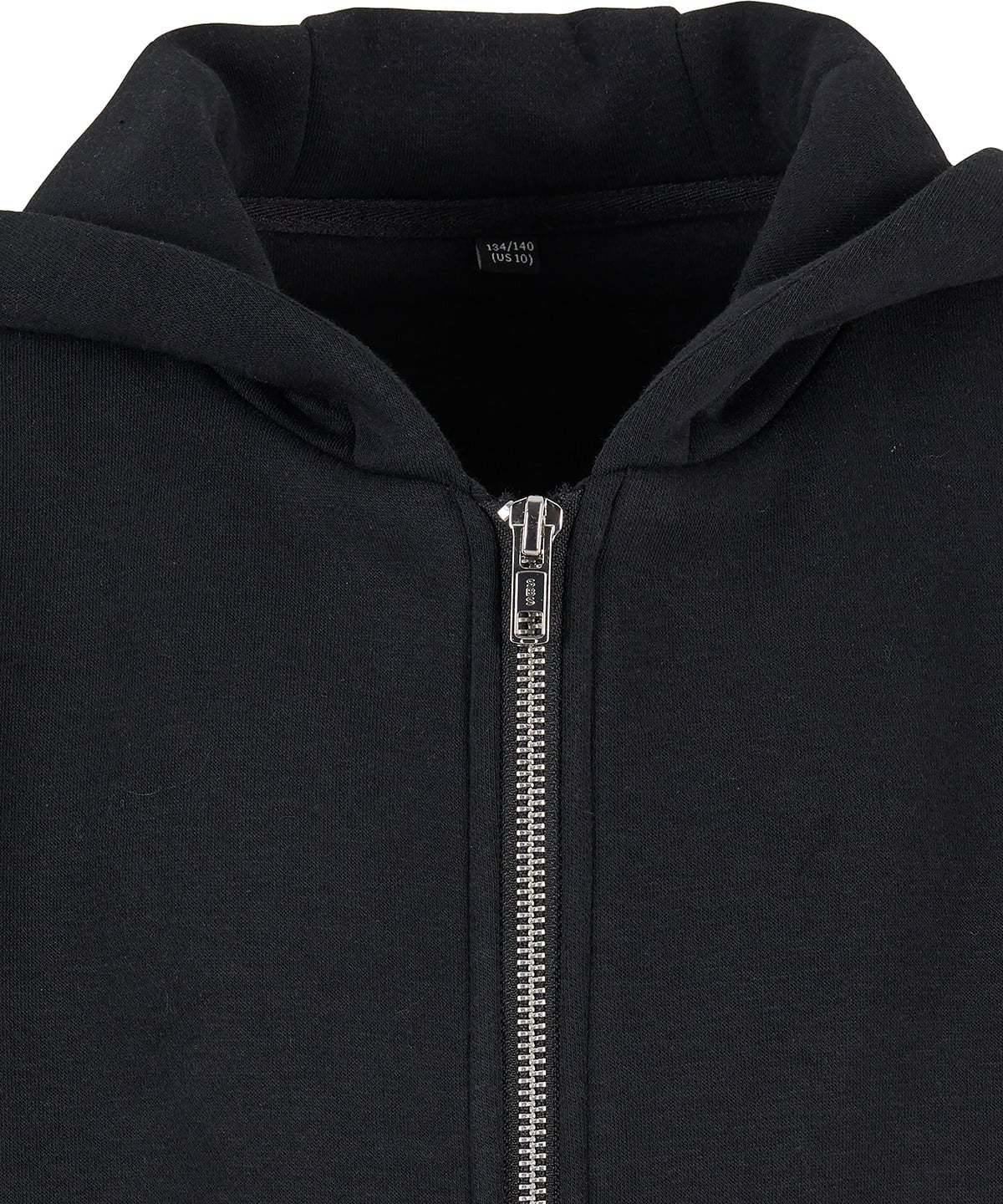 Build Your Brand Kids Fluffy Zip Hoodie BY316 - Image 4