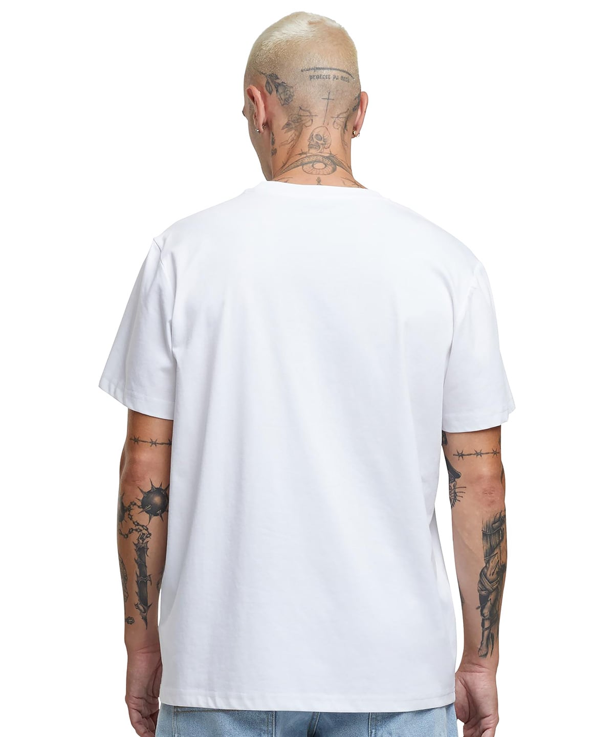 Build Your Brand Sorona Regular Tee BY362 model photo 3