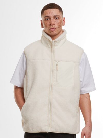Build Your Brand Bonded Sherpa Vest BY407
