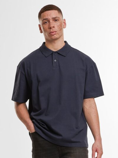 Build Your Brand Oversized Polo Shirt BY421