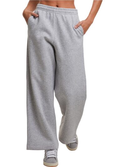 Build Your Brand Women’s Wide-leg Sweatpants BY431