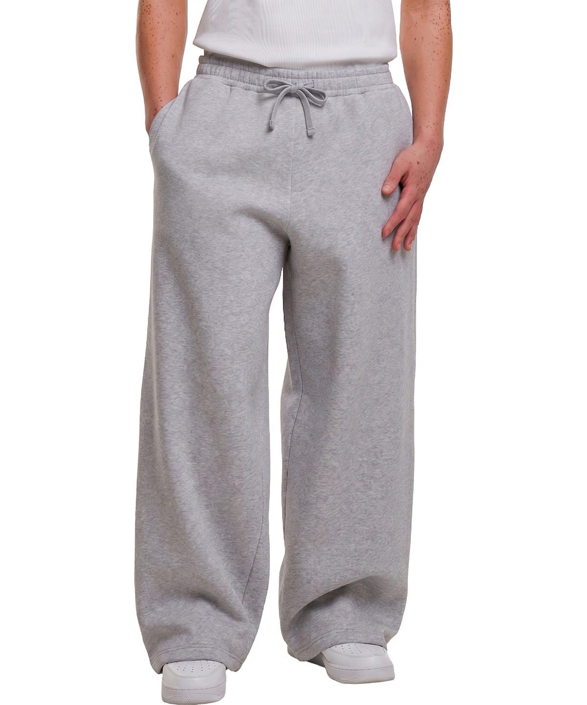 Build Your Brand Wide-leg Sweatpants BY442 - Image 2
