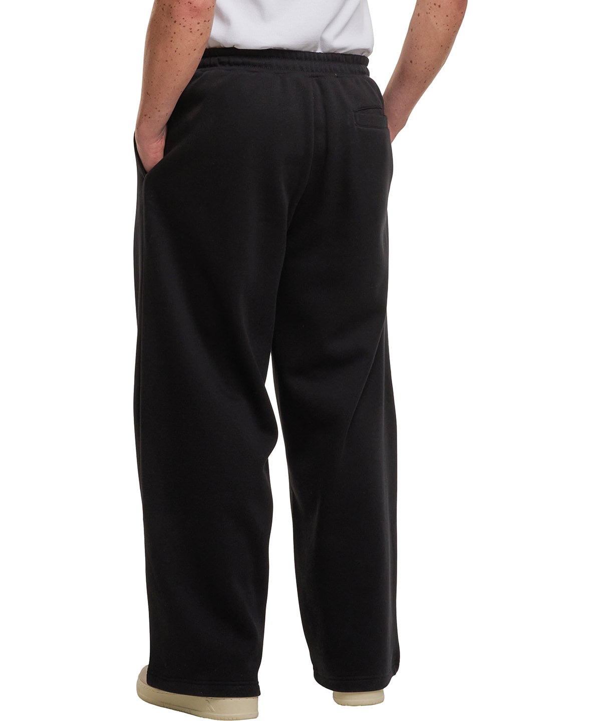Build Your Brand Wide-leg Sweatpants BY442 - Image 3