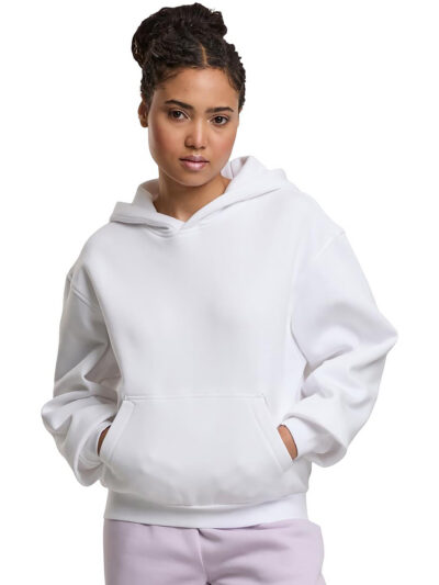 Build Your Brand Women’s Loose-fit Hoodie BY444