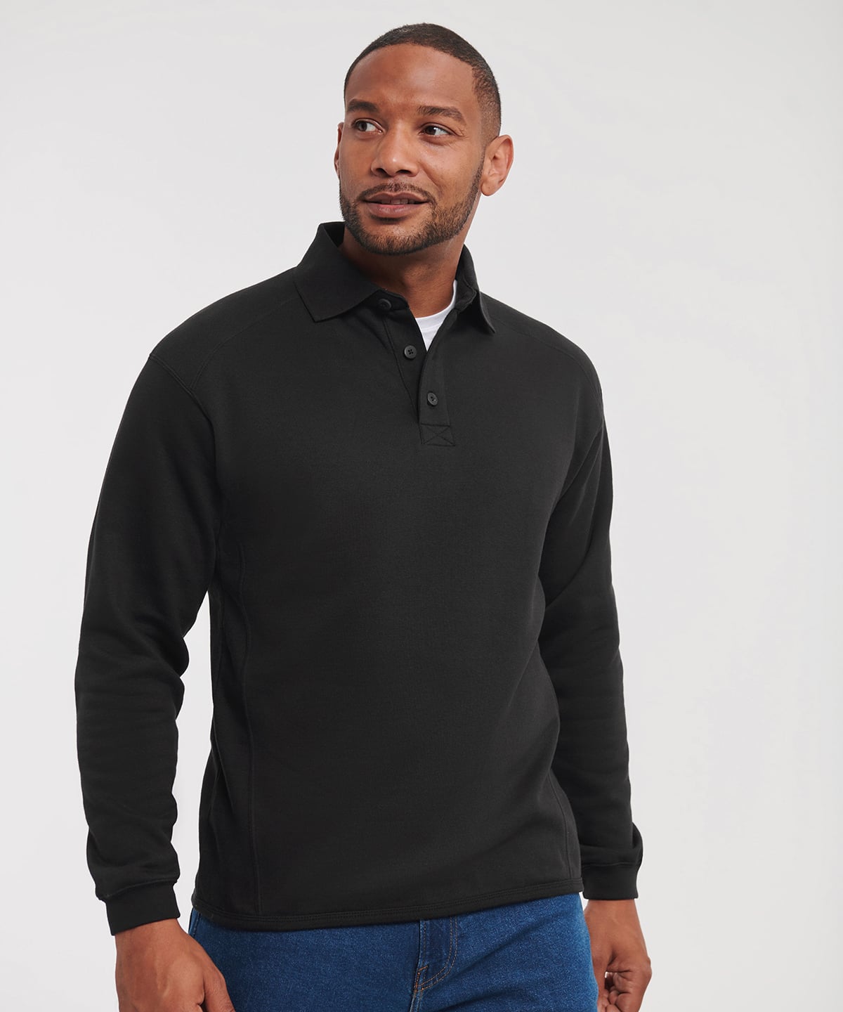 Russell Athletic Heavy-duty Collar Sweatshirt J012M - Image 3